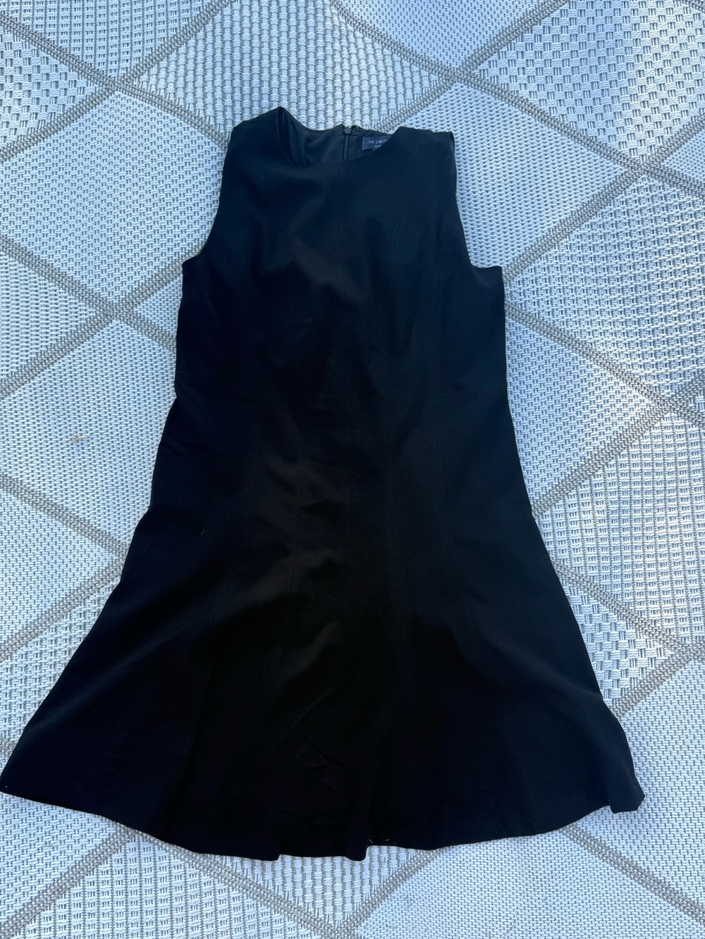 The Limited Black Sleeveless Fit-and-Flare Dress